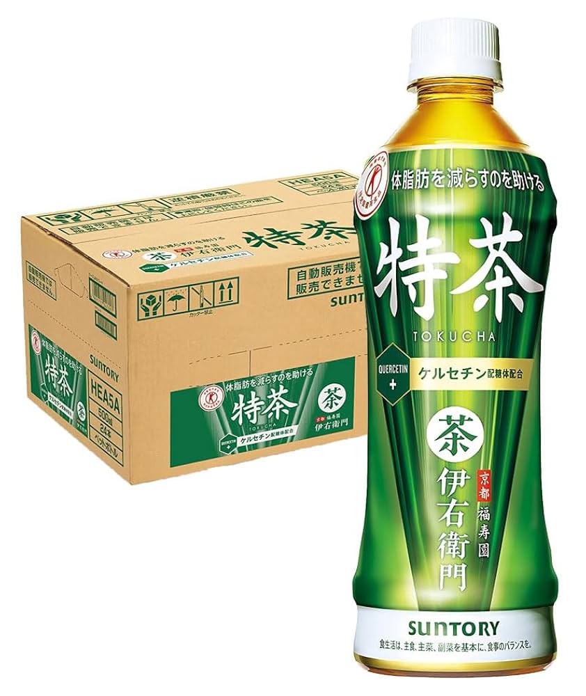 SUNTORY 伊右衛門 特茶 500ml 24本 3ケース サントリー 緑茶 伊右衛門 特茶 500ml×24本